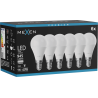 Mexen Nova 6x LED-pirn E14, G45, 9W, Neutraalne - 4000K, 945 lm - L101-E14-0940-01x06