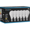 Mexen Nova 6x Ampoule LED E14, G45, 10W, Chaude - 3000K, 1055 lm - L101-E14-1030-01x06