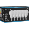 Mexen Nova 6x Bombilla LED E14, G45, 10W, Neutra - 4000K, 1055 lm - L101-E14-1040-01x06