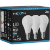 Mexen Nova 3x Ampoule LED E14, G45, 10W, Froid - 6500K, 1055 lm - L101-E14-1065-01x03