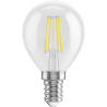 Mexen Vintis 10x LED Filament Bulb E14, G45, 4W, Cold - 6500K, 470 lm, Clear - L156-E14-0465-00x10