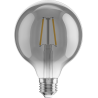 Mexen Vintis 3x LED filament glödlampa E27, G95, 2W, Varm - 2200K, 150 lm, rök - L157-E27-0222-70x03