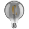 Mexen Vintis 10x LED-filamenttilamppu E27, G95, 8W, Lämmin - 2200K, 600 lm, savunharmaa - L157-E27-0822-70x10