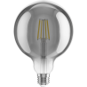 Mexen Vintis 10x lampadina a filamento LED E27, G125, 6W, Calda - 2700K, 510 lm, smoke - L158-E27-0627-70x10