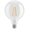 Mexen Vintis 6x LED-filamentlampa E27, G125, 8W, Varm - 2700K, 1055 lm, klar - L158-E27-0827-00x06