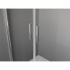 Mexen Exo-B Duo 3S Duschkabine 3-seitig schwingbar 110 x 85 cm, transparent, chrom - 814-110-085-01-00-3S