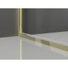 Mexen Exo-B Duo 3S 3-sienu verama dušas kabīne 70 x 75 cm, caurspīdīga, zelta - 814-070-075-50-00-3S