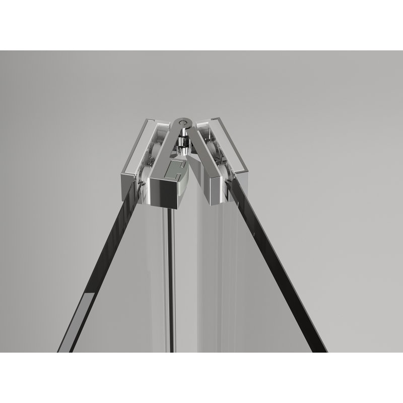 Mexen Exo cabine de douche pliante 70 x 70 cm, transparent, chrome - 816-070-070-01-00