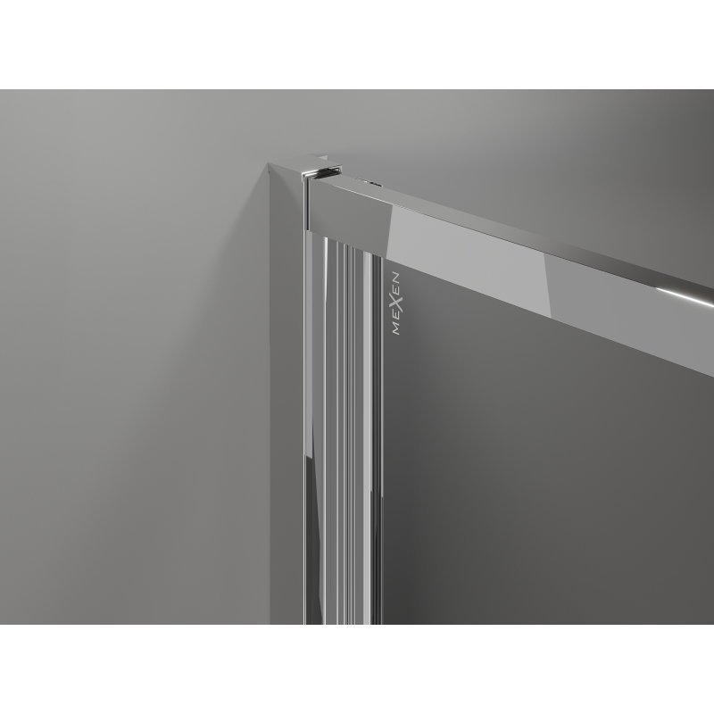 Mexen Exo cabine de douche pliante 70 x 70 cm, transparent, chrome - 816-070-070-01-00