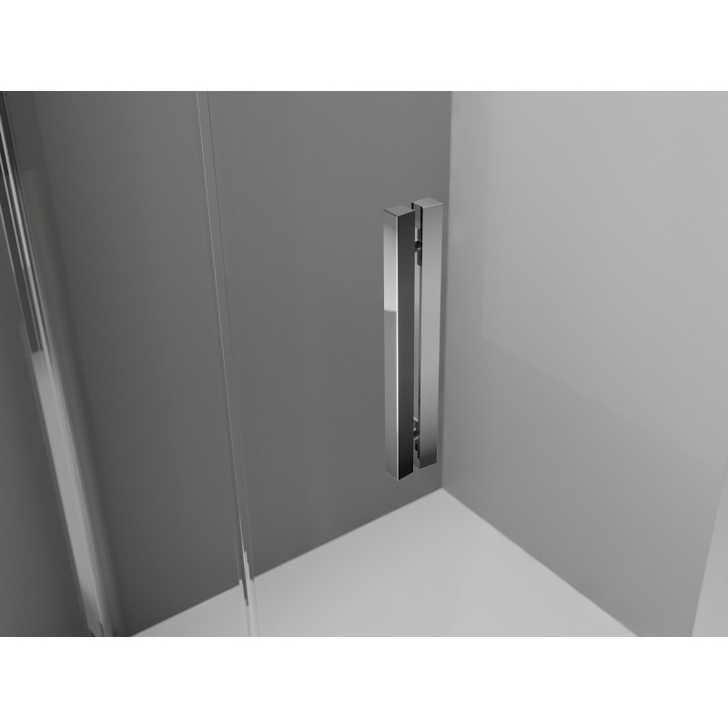 Mexen Exo-3S kabina prysznicowa 3-ścienna składana 90 x 95 cm, transparent, chrom - 816-090-095-01-00-3S
