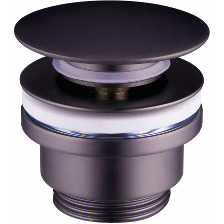 Mexen tappo clic-clac universale, gun gray spazzolato - 79930-66