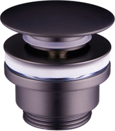 Mexen ralo click-clack universal, cinza arma escovado - 79930-66