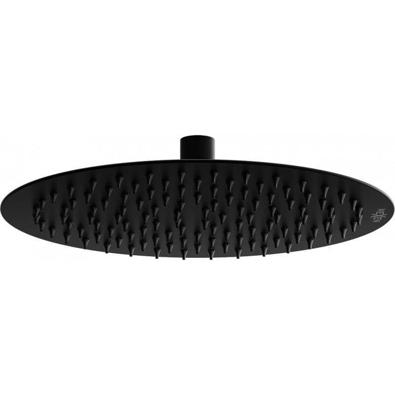 Mexen Slim κεφαλή ντους 25 cm, μαύρη - 79225-70