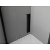 Mexen Exo-3S dušas kabīne ar 3 sieniņām, saliekama 85 x 90 cm, caurspīdīga, melna - 816-085-090-70-00-3S