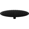 Mexen Slim shower head 25 cm, black - 79225-70
