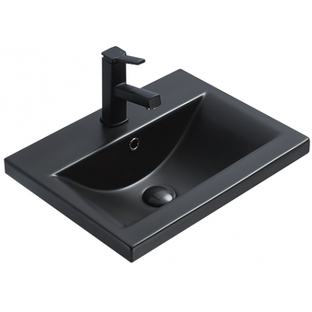 Mexen Emma countertop sink 51 x 39 cm, black matte - 25055185