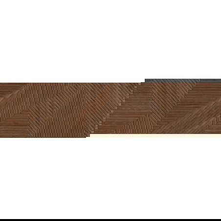 Mexen Ideal  Cherry glasiertes Feinsteinzeug rektifiziert G1, holzähnliche Wandfliese 120 x 30 cm, matt - TL701-120-030-51