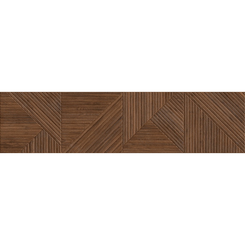 Mexen Ideal  Cherry grès émaillé rectifié G1, carreau mural imitation bois 120 x 30 cm, mat - TL701-120-030-51
