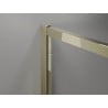 Mexen Exo-3S trīssienu dušas kabīne 125 x 75 cm, caurspīdīga, zelta - 819-125-075-50-00-3S