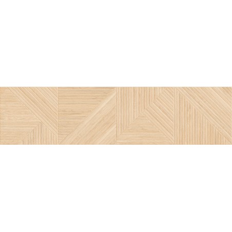 Mexen Ideal  Honey grés vidrado, rekt. G1, azulejo efeito madeira 120 x 30 cm, mate - TL701-120-030-52