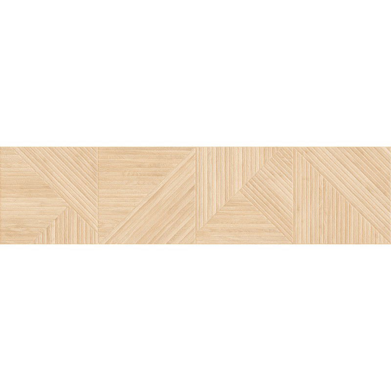 Mexen Ideal  Honey gres smaltato rettificato G1, piastrella effetto legno da muro 120 x 30 cm, opaca - TL701-120-030-52