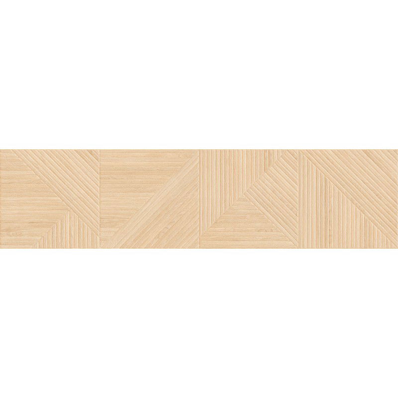 Mexen Ideal  Honey gres smaltato rettificato G1, piastrella effetto legno da muro 120 x 30 cm, opaca - TL701-120-030-52