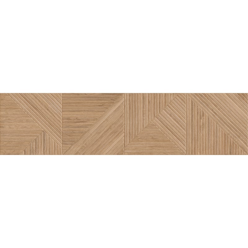 Mexen Ideal  Looduslik rektilifitseeritud glasuuritud kivi G1, puitlaadne seinaplaat 120 x 30 cm, matt - TL701-120-030-53