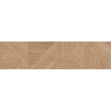 Mexen Ideal  Prirodni rektificirani sjajni gres G1, zidna pločica s izgledom drva 120 x 30 cm, mat - TL701-120-030-53