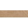 Mexen Ideal  Gres naturale smaltato rettificato G1, piastrella effetto legno da parete 120 x 30 cm, opaco - TL701-120-030-53