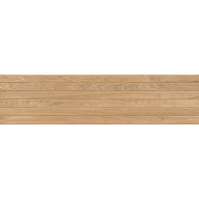 Mexen Western Wood Almond gres glazirani rekt. G1, stenska ploščica z videzom lesa 120 x 30 cm, mat - TL702-120-030-50
