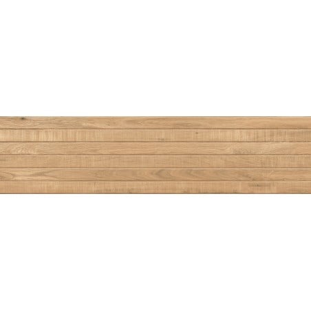 Mexen Western Wood Mandlacklaas glasuuritud rekt. G1, puidu imitatsiooniga seinaplaat 120 x 30 cm, matt - TL702-120-030-50