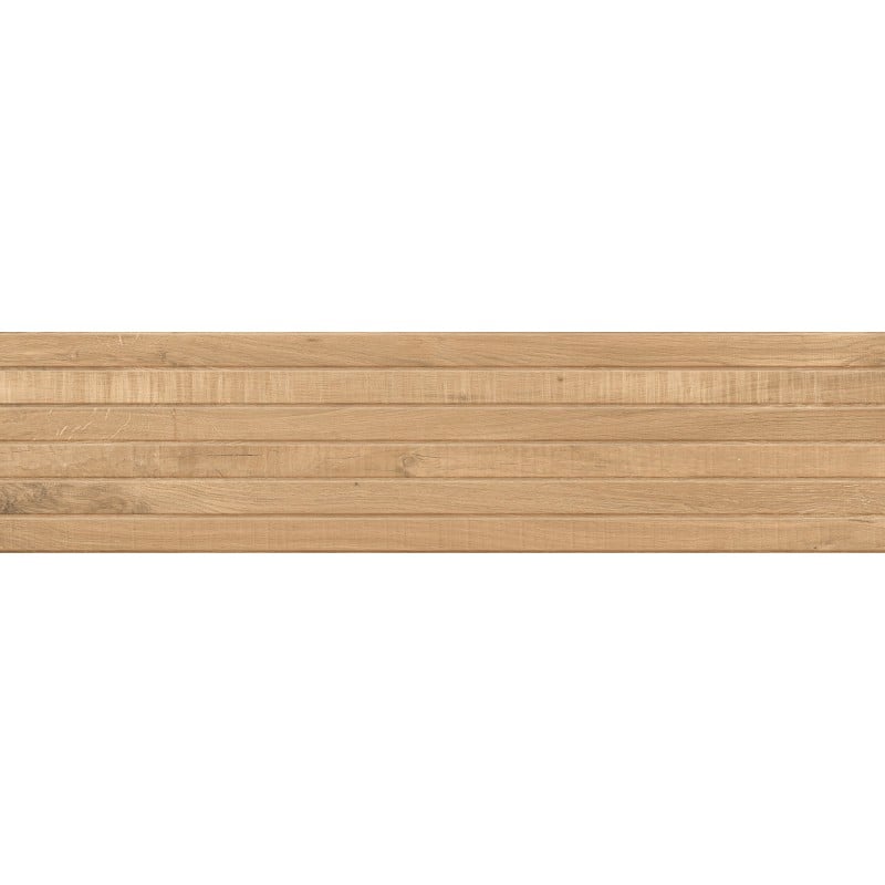 Mexen Western Wood Almond gres szkliwiony rekt. G1, płytka drewnopodobna ścienna 120 x 30 cm, mat - TL702-120-030-50