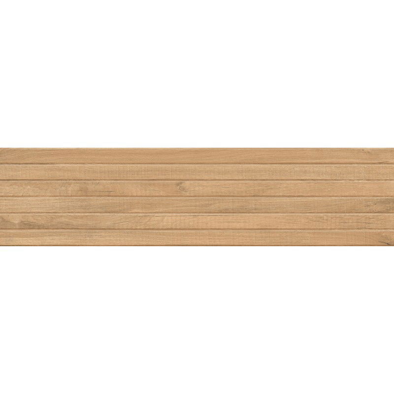 Mexen Western Wood Mantelma Gres lasitettu rekt. G1, puun näköinen seinälaatta 120 x 30 cm, matta - TL702-120-030-50