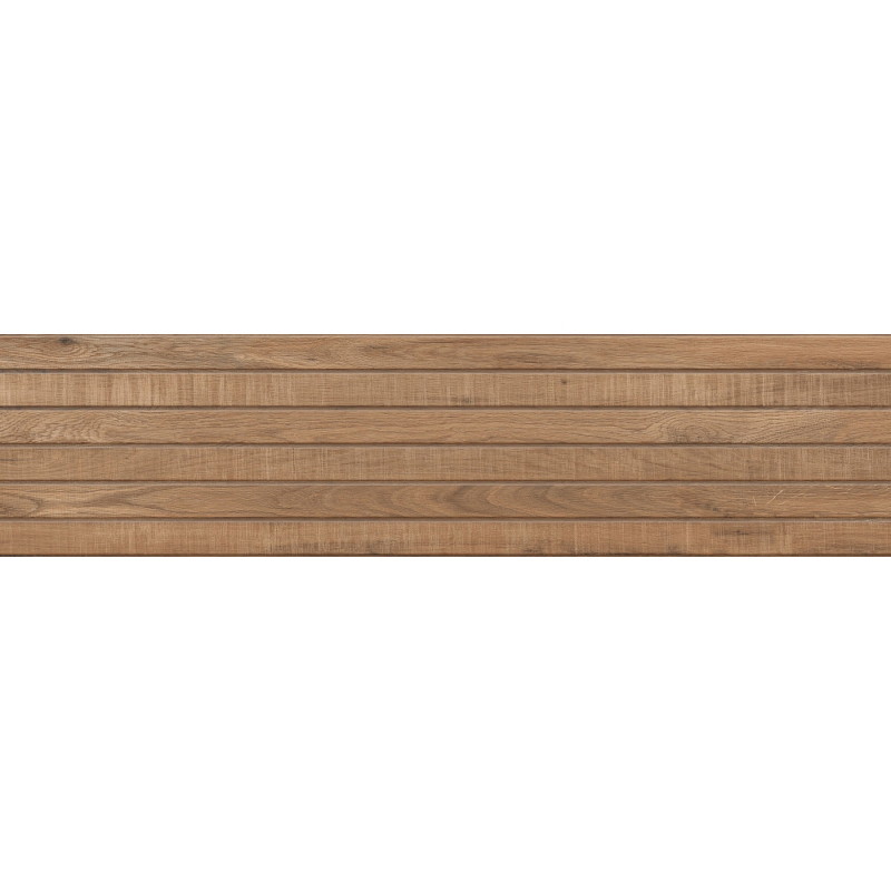 Mexen Western Wood Bruno geglazuurde gres gerectificeerd G1, houtachtige wandtegel 120 x 30 cm, mat - TL702-120-030-51