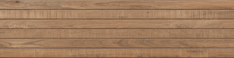 Mexen Western Wood Bruno glaziran, rektificiran gres G1, lesni zidna ploščica 120 x 30 cm, mat - TL702-120-030-51