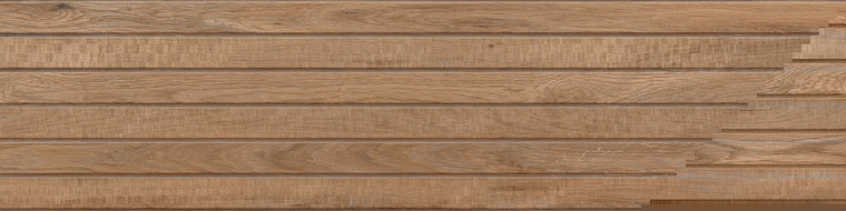 Mexen Western Wood Bruno gres esmaltado rectificado G1, azulejo efecto madera para suelo y pared 120 x 30 cm, mate