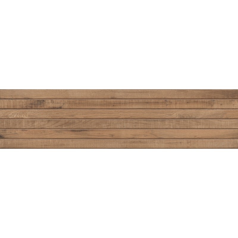 Mexen Western Wood Bruno gres szkliwiony rekt. G1, płytka drewnopodobna ścienna 120 x 30 cm, mat - TL702-120-030-51