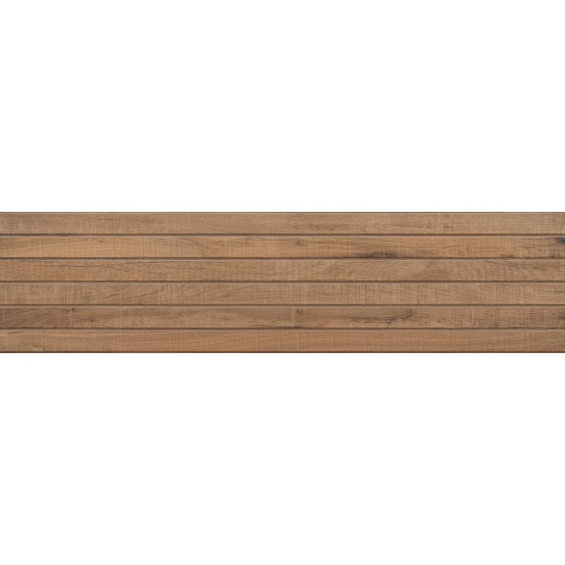 Mexen Western Wood Bruno glazed rectified tile G1, wood-like wall tile 120 x 30 cm, matte - TL702-120-030-51