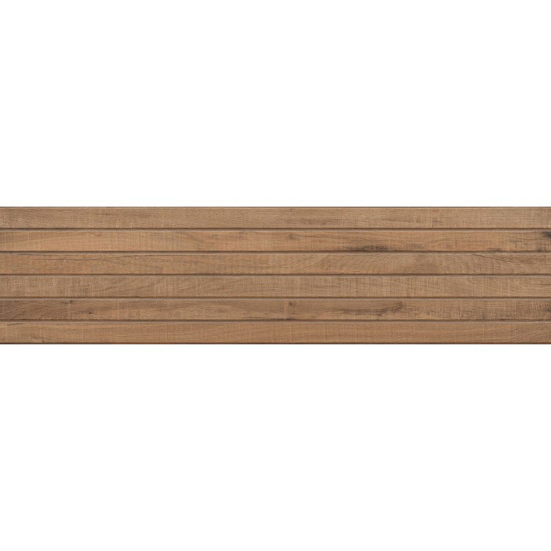 Mexen Western Wood Bruno kiillotettu lasitettu rekt. G1, puuta muistuttava seinälaatta 120 x 30 cm, matta - TL702-120-030-51