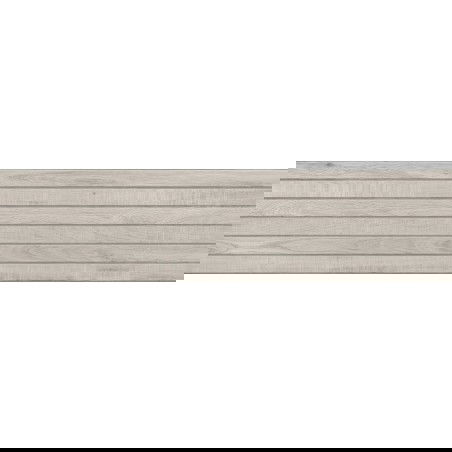 Mexen Western Wood Gris gres glaziran rek. G1, stenska ploščica videz lesa 120 x 30 cm, mat - TL702-120-030-52
