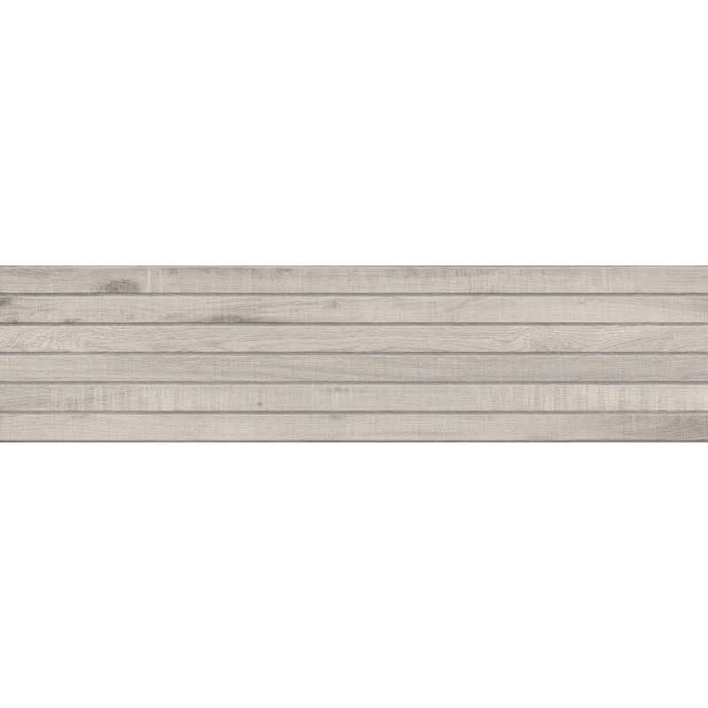 Mexen Western Wood Gres grigio smaltato rett. G1, piastrella effetto legno per pareti 120 x 30 cm, opaco - TL702-120-030-52