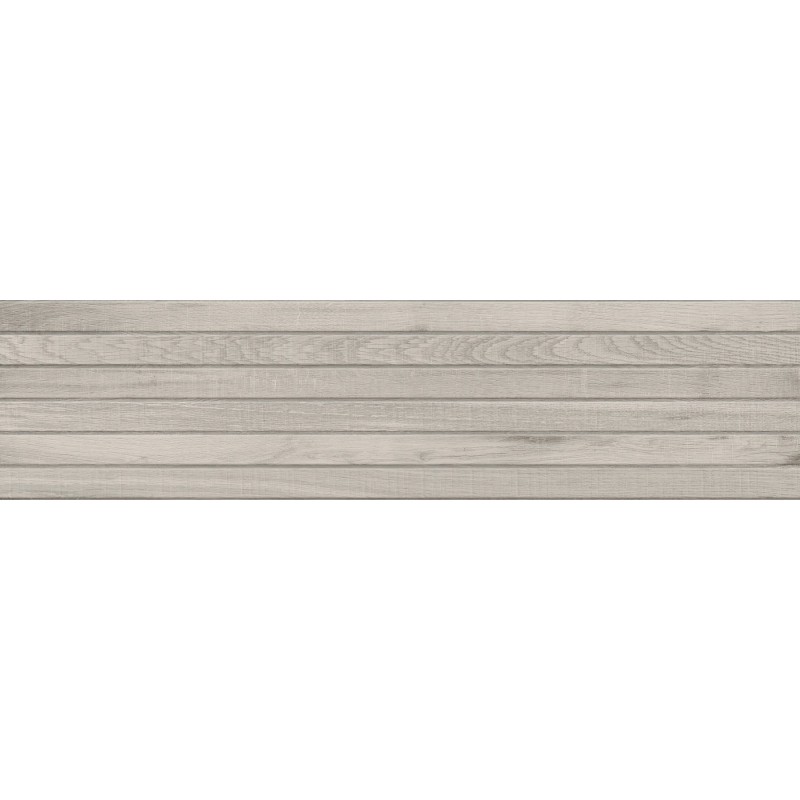 Mexen Western Wood Gris gres glaziran rek. G1, stenska ploščica videz lesa 120 x 30 cm, mat - TL702-120-030-52