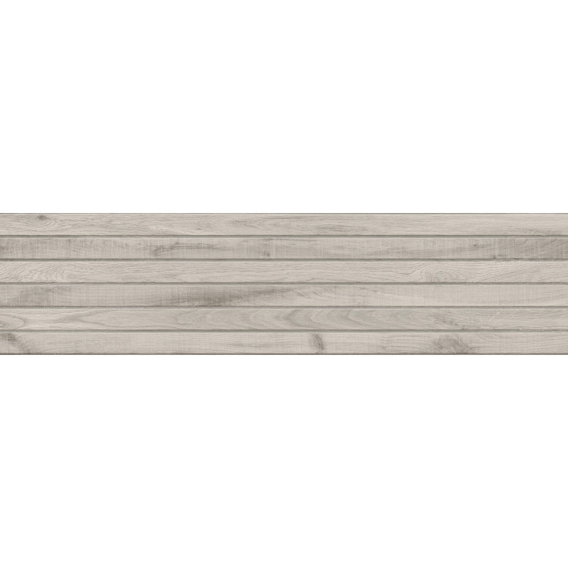Mexen Western Wood Gris gres esmaltado rect. G1, azulejo de pared imitación madera 120 x 30 cm, mate - TL702-120-030-52
