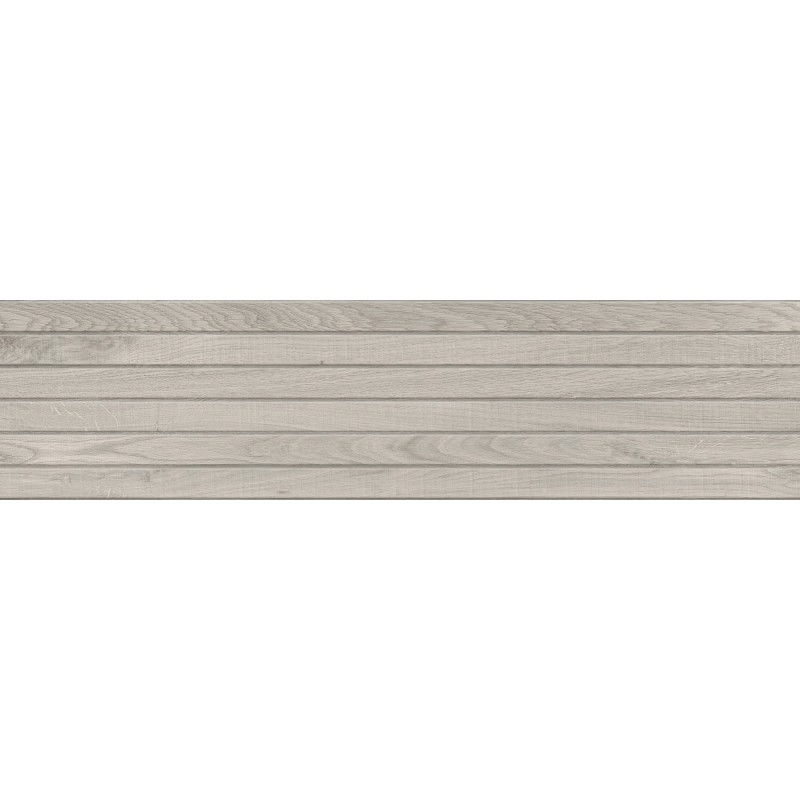 Mexen Western Wood Gris stengods glaserad rekt. G1, träliknande väggplatta 120 x 30 cm, matt - TL702-120-030-52
