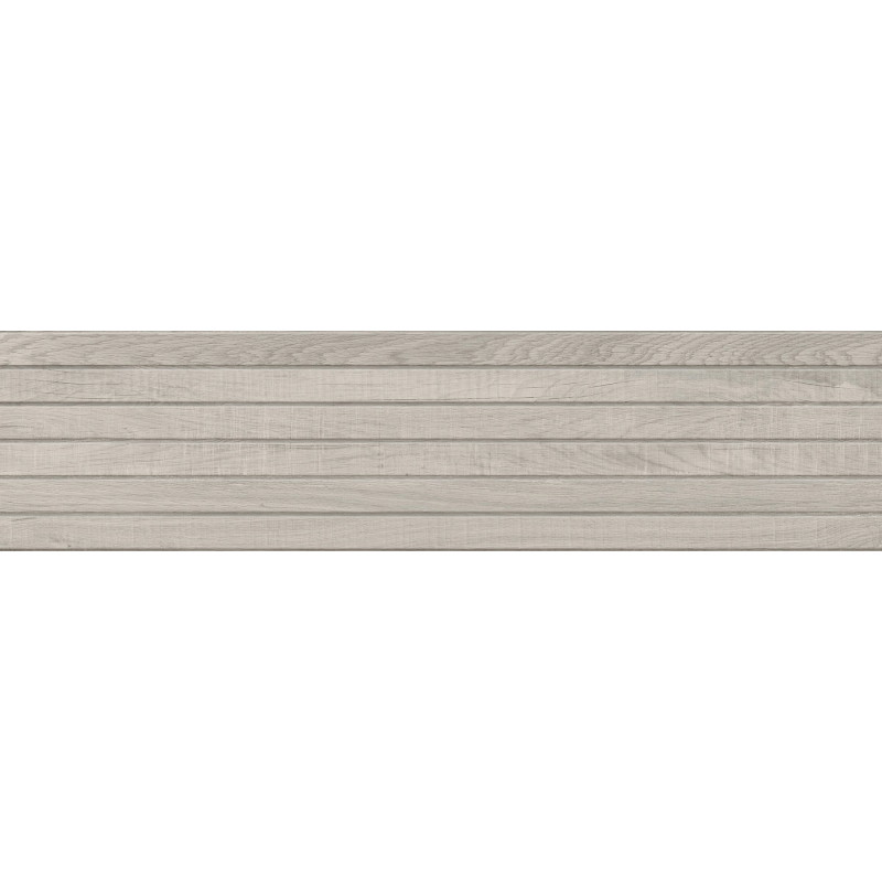 Mexen Western Wood Gris gres esmaltado rect. G1, azulejo de pared imitación madera 120 x 30 cm, mate - TL702-120-030-52
