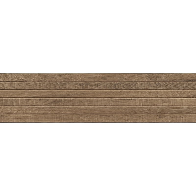 Mexen Western Wood Natural glazed rectified stoneware G1, wood-like wall tile 120 x 30 cm, matte - TL702-120-030-53