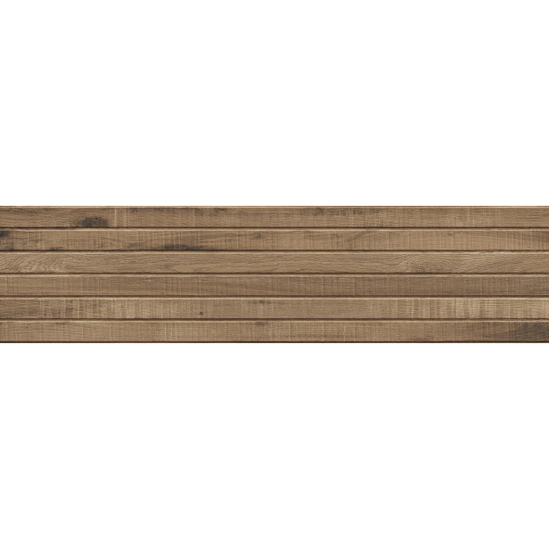 Mexen Western Wood Grés natural vidrado ret. G1, azulejo de parede com aparência de madeira 120 x 30 cm, mate