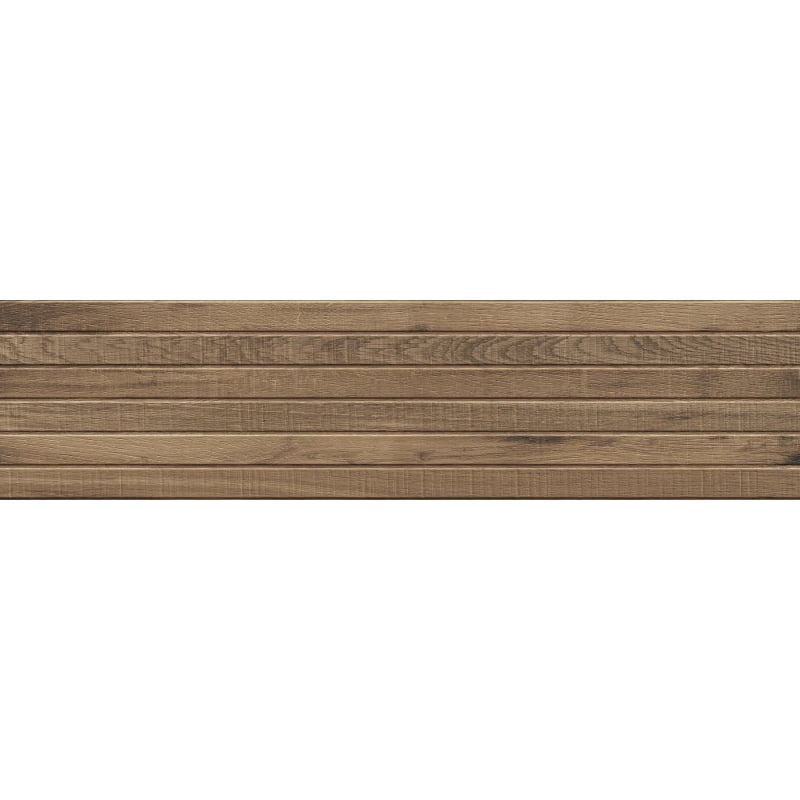 Mexen Western Wood Natural glazed rectified stoneware G1, wood-like wall tile 120 x 30 cm, matte - TL702-120-030-53