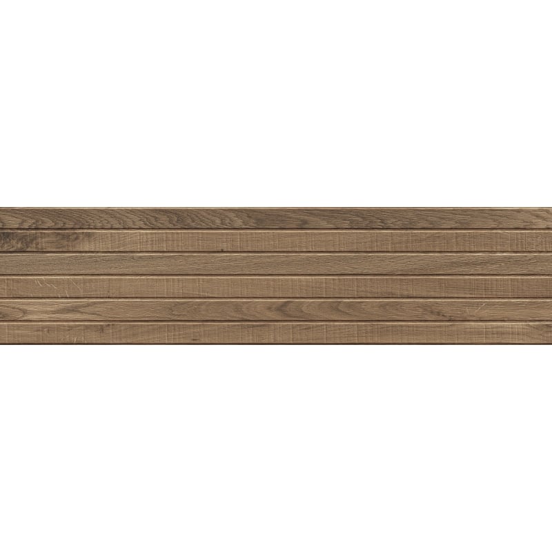 Mexen Western Wood Natural glazed rectified stoneware G1, wood-like wall tile 120 x 30 cm, matte - TL702-120-030-53