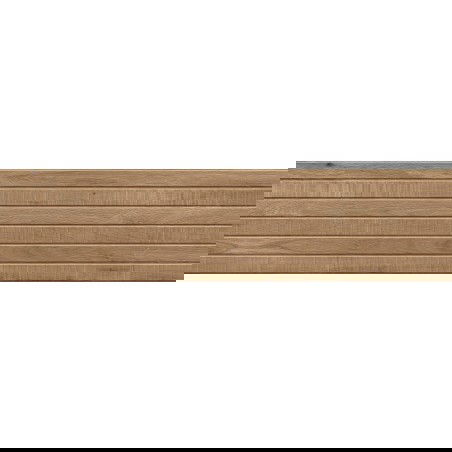 Mexen Western Wood Orehov glaziran gres rekt. G1, stenska ploščica z imenom les 120 x 30 cm, mat - TL702-120-030-54